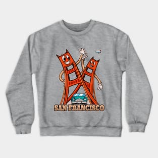 San Francisco City Badge Crewneck Sweatshirt